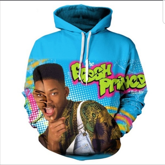 Tops - NWOT FRESH PRINCE OLD SCHOOL HOODIE